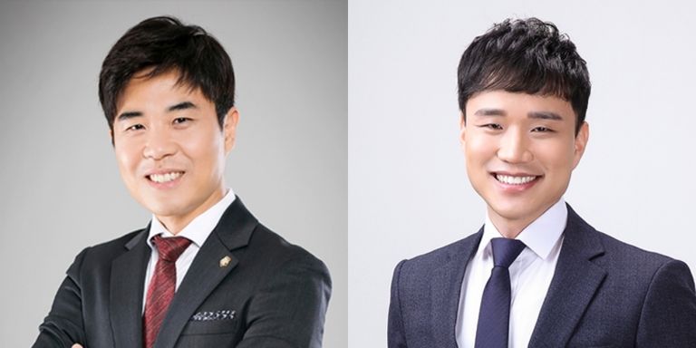 '더프렌즈 법률사무소'의 이동찬 변호사, '법률사무소 명현'의 최영식 변호사. /로톡DB