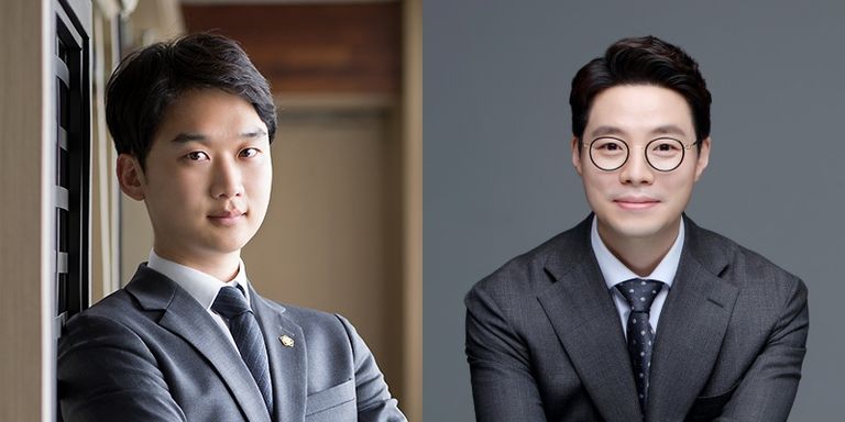 (왼쪽부터) 법무법인 법과사람들의 우희창 변호사, 법무법인 미담의 이광웅 변호사. /로톡DB