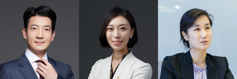 법무법인 최선의 이준상 변호사, 법무법인 태율의 조연빈 변호사, 법무법인(유한)정률의 최희정 변호사. /로톡 DB