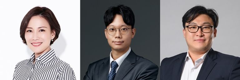 (왼쪽부터) '법무법인 태일'의 최재윤 변호사, '법률사무소 대환'의 김훈찬 변호사, '법무법인 테헤란'의 이수학 변호사./로톡 DB