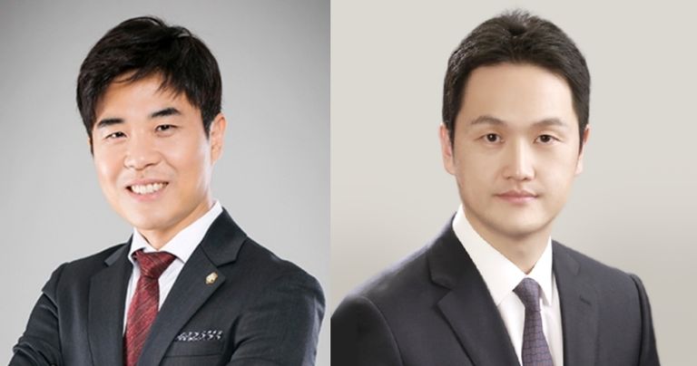 (왼쪽부터) '더프렌즈 법률사무소'의 이동찬 변호사, '법무법인 문장'의 임원택 변호사. /로톡DB