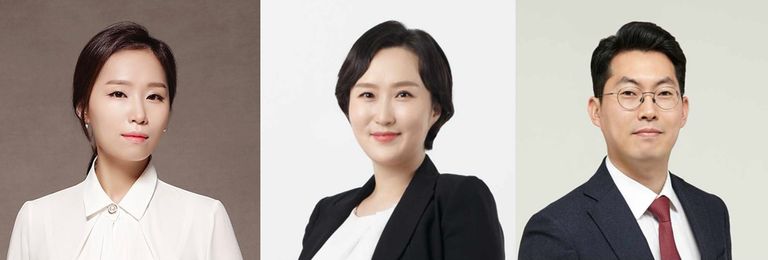 (왼쪽부터) 법률사무소 서담의 김영주, 법무법인 주원의 박지영 변호사, 법무법인 오킴스의 이채승 변호사. /로톡 DB