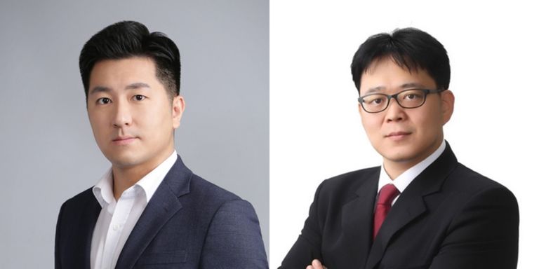 '법무법인 예현'의 송경재 변호사, '법무법인 해율'의 김정욱 변호사. /로톡DB
