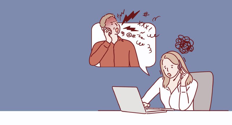 "개XX" 욕설 퍼붓는 고객⋯콜센터 상담원들이 마음만 먹으면 '폭행죄' 고소할 수 있습니다 기사 관련이미지