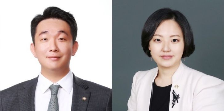 (왼쪽부터) 법률사무소 파운더스의 하진규 변호사, 법률사무소 오페스의 송혜미 변호사. /로톡 DB