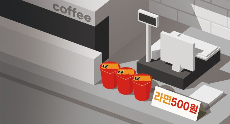 마음은 이해하지만⋯카페에서 라면 파는 '꼼수' 잘못 썼다간 영업정지에 벌금 300만원 기사 관련이미지