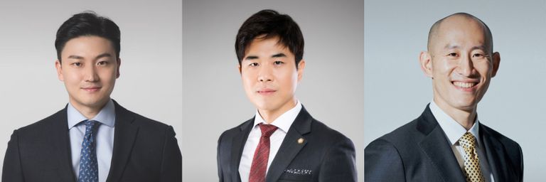 (왼쪽부터) '법무법인 LF' 이경민 변호사, '더프렌즈 법률사무소' 이동찬 변호사, '법무법인 시월'의 류인규 변호사. /로톡DB