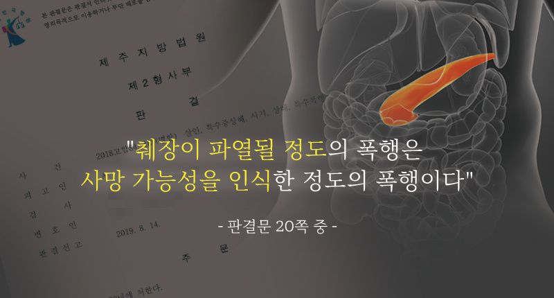 판결로 본 '췌장파열' 부검결과⋯재판부는 살인에 대한 미필적 고의를 인정했다 기사 관련이미지