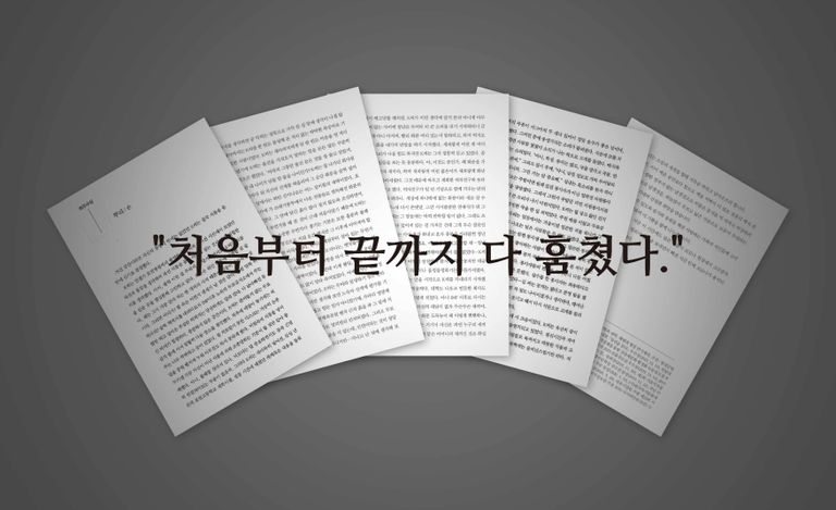 실제로 포천38문학상 수상작품집을 구입해 확인해 본 결과 '수식어' 정도만 다르고, 원작 내용과 거의 일치했다. /포천38문학상 캡처
