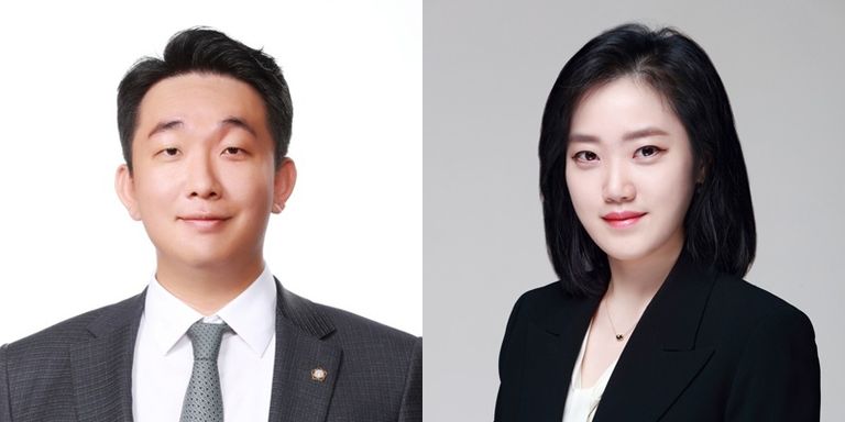 (왼쪽부터) '법률사무소 파운더스'의 하진규 변호사, '법률사무소 진률'의 김진휘 변호사. /로톡DB