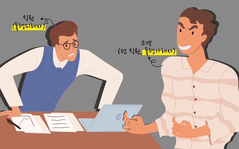 날 때려서 회사에서 쫓겨난 뒤⋯그는 손님으로 찾아와 날 괴롭히기 시작했다 기사 관련이미지