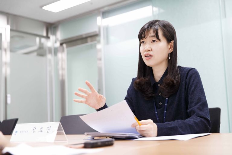 정효진 수사관은 계좌추적 과정에서 업체가 피해자들의 돈을 빼돌린 정황을 찾아냈다. 정 수사관은 그 당시를 "판도라의 상자가 열린 것 같았다"고 했다. /안세연 기자