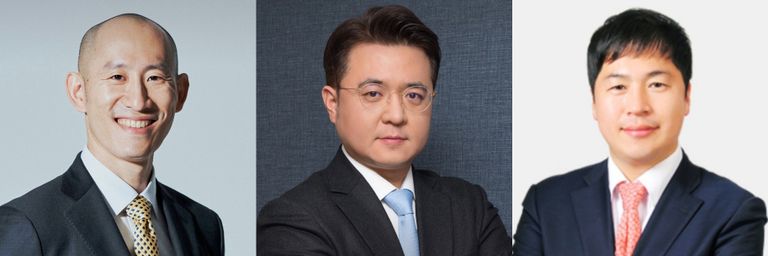 '법무법인 시월'의 류인규 변호사, 'JY법률사무소'의 이재용 변호사, '법무법인 안다'의 조용주 변호사. /로톡DB