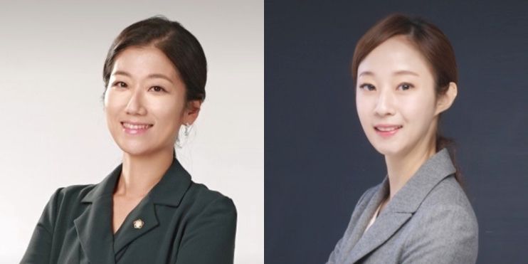 (왼쪽부터) '옳은법률사무소'의 문지원 변호사, '법무법인 건우'의 류현정 변호사. /로톡DB
