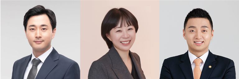 '마이법률사무소'의 김지혁 변호사, '법무법인 로베리'의 이선정 변호사, '법률사무소 나란'의 서지원 변호사. /로톡뉴스DB⋅이선정 변호사 제공