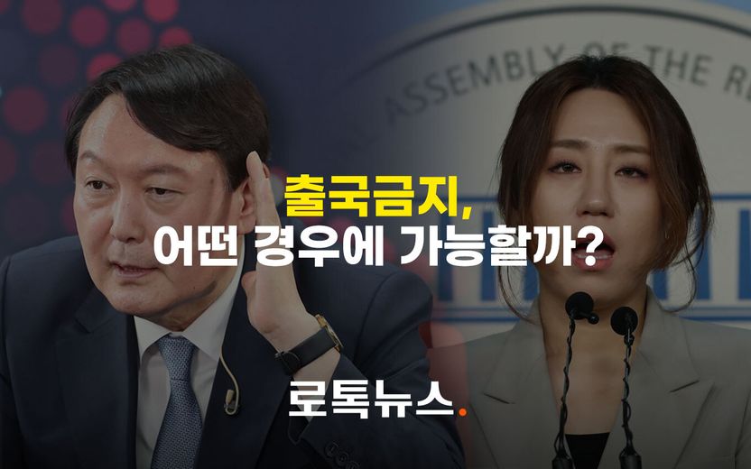 윤석열 고발 사주 의혹 제보한 조성은, 과연 '출국금지' 대상일까? 기사 관련이미지