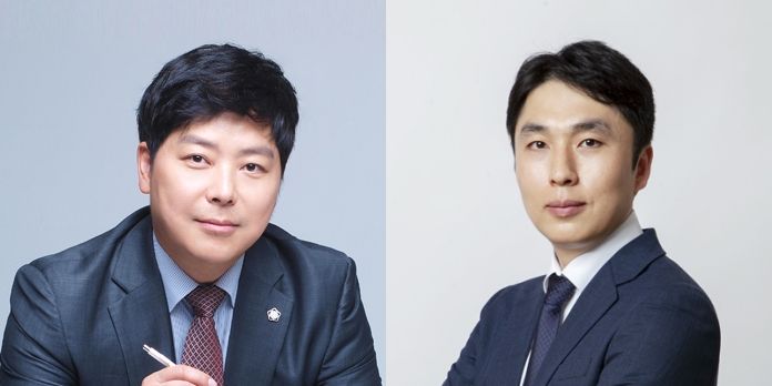 '법무법인 테미스'의 김태훈 변호사, '에스제이파트너스'의 백종빈 변호사. /로톡 DB
