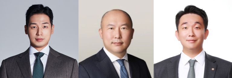 (왼쪽부터) '광덕안정 구로 법률사무소'의 문건일 변호사, 디케이엘파트너스 법률사무소의 권단 변호사, 법률사무소 파운더스의 하진규 변호사. /문건일 변호사 제공·로톡뉴스DB·로톡DB