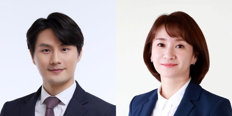 법률사무소 유(唯)의 박성현 변호사, '법률사무소 월인'의 채다은 변호사. /로톡DB⋅채다은 변호사 제공