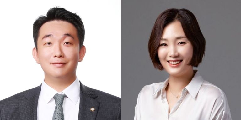 법률사무소 파운더스의 하진규 변호사, 법무법인 고원 수원분사무소의 이지영 변호사. /로톡DB·로톡뉴스DB