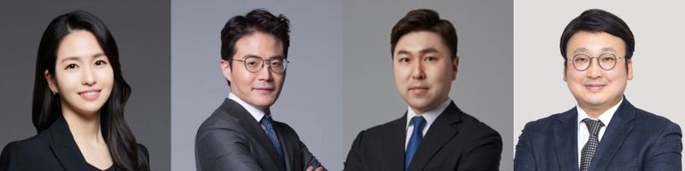 법무법인 최선의 정다은 변호사, 리라 법률사무소의 김현중 변호사, 법률사무소 확신의 황성현 변호사, PD&LAW 법률사무소의 한상훈 변호사. /로톡·로톡뉴스DB