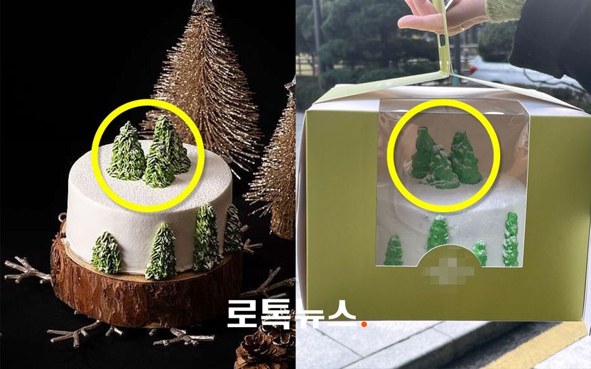 사진과 실물 완전 '딴판'…사기 수준 특급호텔 케이크, 식품표시광고법 위반? 기사 관련이미지