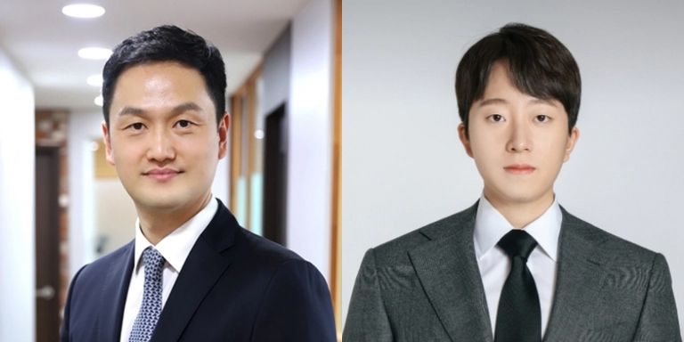 '법무법인 문장'의 임원택 변호사와 '심앤이 법률사무소'의 이지훈 변호사. /로톡DB·로톡뉴스DB