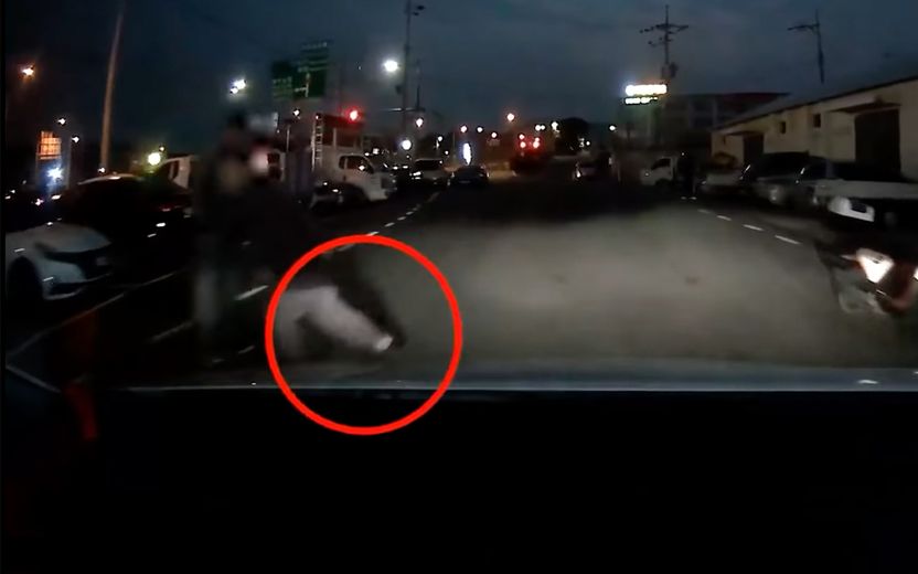 주행 차량 앞으로 '쓱' 내민 다리…다분히 고의적인데 왜 처벌 어려울까 기사 관련이미지