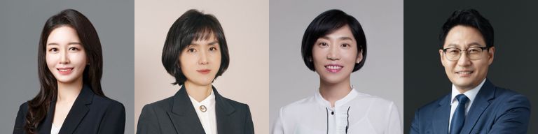 (왼쪽부터) '법무법인 한중'의 이승은 변호사, '와이 법률사무소'의 이연랑 변호사, '법률사무소 용기'의 박예지 변호사, '제이앤유파트너스 법률사무소'의 엄진 변호사. /로톡·로톡뉴스DB