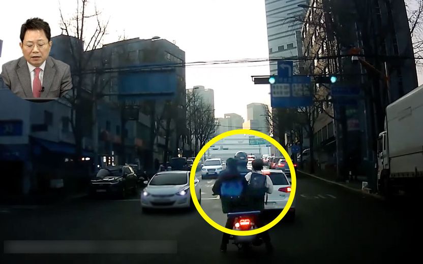 오토바이 배달 바구니에 헬멧 안 쓴 아이들 태우고 '쌩'…운전자가 지게 될 책임 기사 관련이미지