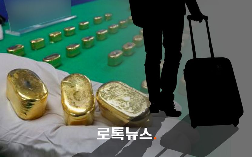 중국에서 121번, 일본으로 109번…항문으로 '158억 금괴' 밀수 기사 관련이미지