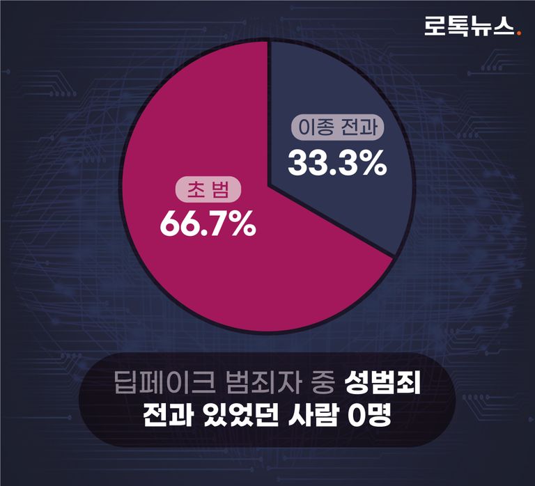 딥페이크로 처벌 받은 사람 대부분이 형사 처벌 전력이 없는 '평범한' 사람들이었다. /그래픽=조소혜 디자이너