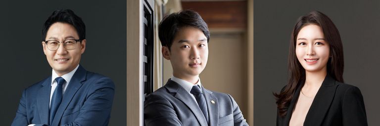 (왼쪽부터) '법무법인 새로'의 엄진 변호사, '법무법인 법과사람들'의 우희창 변호사, '법무법인 한중'의 이승은 변호사. /로톡DB