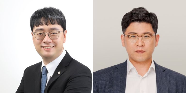 '변호사 지세훈 법률사무소'의 지세훈 변호사, '법률사무소 태희'의 김경태 변호사. /로톡뉴스·로톡DB
