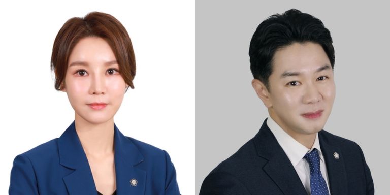 '태연법률사무소'의 김태연 변호사, '에스제이 파트너스'의 장현경 변호사. /로톡DB