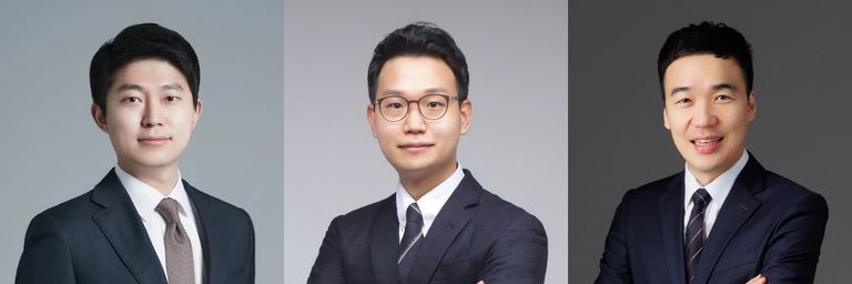 (왼쪽부터) '법무법인 수안'의 조성우 변호사, '법률사무소 원탑'의 권재성 변호사, '윈앤파트너스 법률사무소'의 권동영 변호사. /로톡DB
