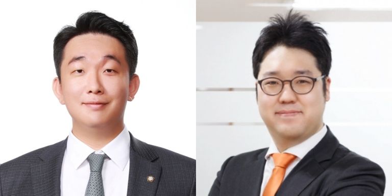 ‘법률사무소 파운더스‘의 하진규 변호사, ‘법무법인 윈스’의 허왕 변호사. /로톡DB⋅로톡뉴스DB