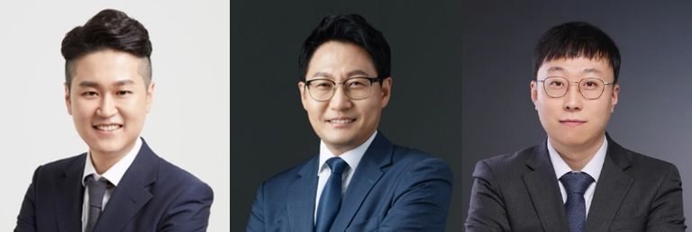 '서울종합법무법인'의 류제형 변호사, '법무법인 새로'의 엄진 변호사, 'LUX 법률사무소'의 김정조 변호사. / 로톡뉴스DB·로톡DB