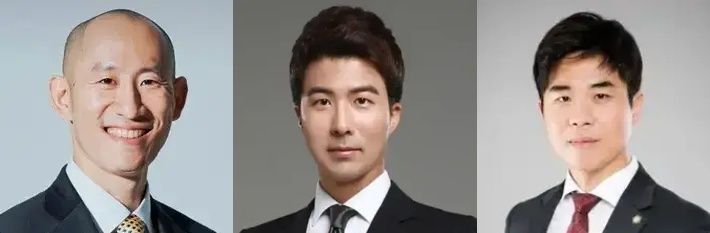 '법무법인 시월’의 류인규 변호사, '법무법인 정향’의 유진영 변호사, '더프렌즈 법률사무소’의 이동찬 변호사. /로톡뉴스DB·로톡DB