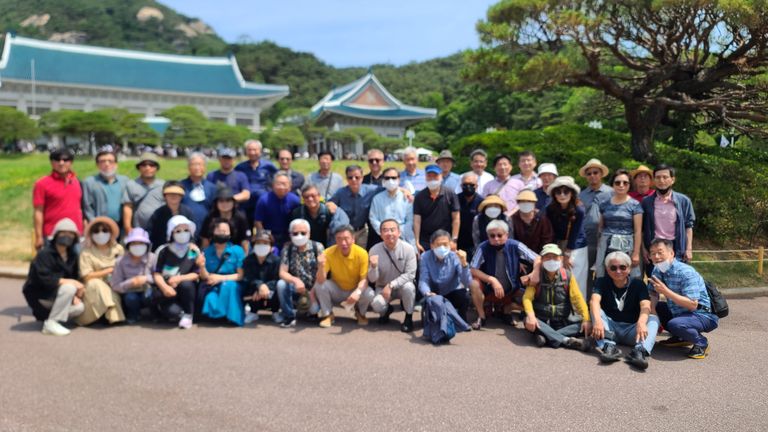 지난 5월 청와대가 민간에 공개됐다. /정진섭 변호사 제공