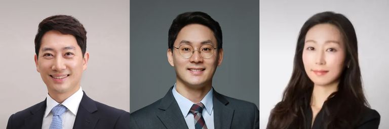 '법무법인 온세상'의 설현섭 변호사, '법무법인 여율'의 박세우 변호사, '법무법인 해자현'의 조은결 변호사. /로톡DB·로톡뉴스DB