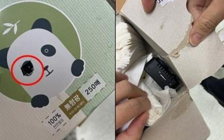 '갑티슈' 판다곰 눈에서 반짝…초등학교 교장이 설치한 불법 카메라였다 기사 관련이미지