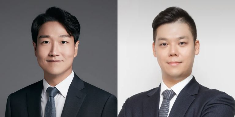 '법무법인 최선'의 이동훈 변호사, '법률사무소 에스제이파트너스'의 옥민석 변호사. /로톡DB