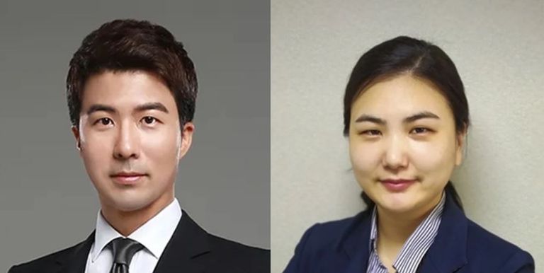 '법무법인 정향'의 유진영 변호사, '법률사무소 보람'의 최유정 변호사. /로톡DB