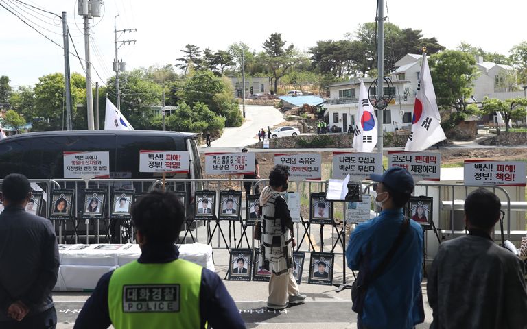 문재인 전 대통령 양산 사저…울타리 밖 300m까지 '경호 강화' 기사 관련이미지