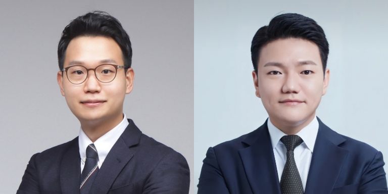법률사무소 원탑의 권재성 변호사, 법률사무소 룩스의 백광현 변호사. /로톡 DB