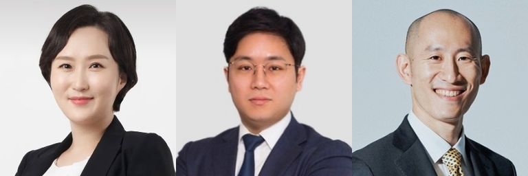 법무법인 주원의 박지영 변호사, JY법률사무소의 배인순 변호사, 법무법인 시월의 류인규 변호사. /로톡·로톡뉴스 DB