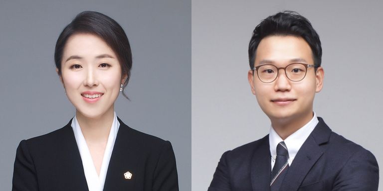 '법무법인 한일'의 추선희 변호사, '법률사무소 원탑'의 권재성 변호사. /로톡DB