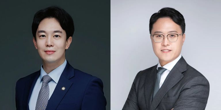'한윤 법률사무소'의 한동하 변호사, '법무법인 청출'의 엄상윤 변호사. /로톡DB