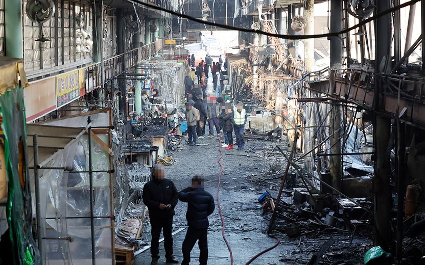 인천 현대시장 방화범의 과거…상습적으로 불 질러 감옥에만 10년 가까이 있었다 기사 관련이미지